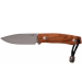Couteau LionSteel M1.ST lame 7,5cm manche en bois de santos + étui en cuir