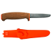 Couteau Flottant Mora SRT Safe 13131 lame inox 9,6cm manche liège orange + étui