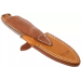 Couteau LionSteel M4.ST lame 9,5cm manche en bois de santal + étui en cuir