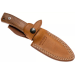 Couteau LionSteel M4.ST lame 9,5cm manche en bois de santal + étui en cuir