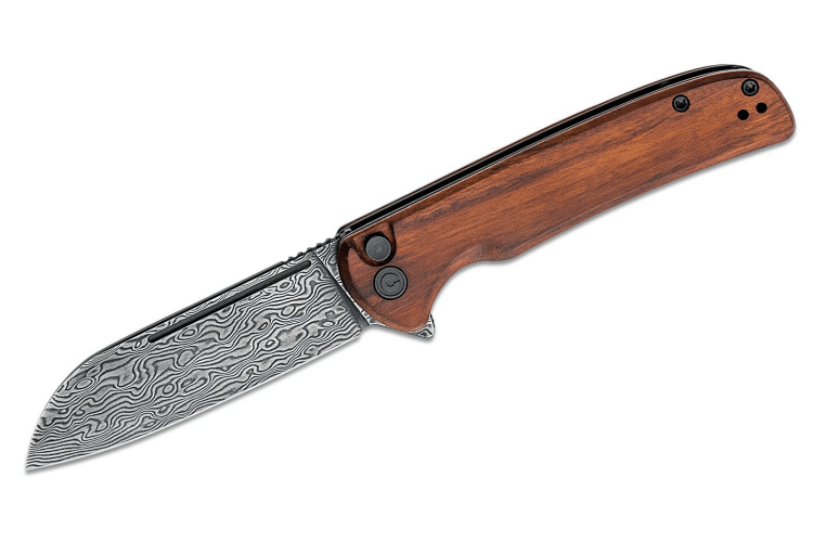 Couteau pliant CIVIVI Chevalier C20022DS1 lame damassée et manche bubinga 11,2cm