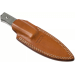 Couteau LionSteel B40.CVG lame 10,3cm manche en micarta vert gaine + étui en cuir