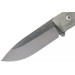 Couteau LionSteel B40.CVG lame 10,3cm manche en micarta vert gaine + étui en cuir