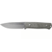 Couteau LionSteel B40.CVG lame 10,3cm manche en micarta vert gaine + étui en cuir