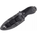 Couteau LionSteel T5.MI lame 12,8cm manche en micarta noir + étui en cuir