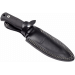 Couteau LionSteel T5.MI lame 12,8cm manche en micarta noir + étui en cuir