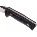 Couteau LionSteel T5.MI lame 12,8cm manche en micarta noir + étui en cuir