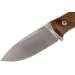 Couteau LionSteel M4.WN lame 9,5cm manche en bois de noyer + étui en cuir