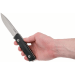 Couteau LionSteel B40.GBK lame 10,3cm manche en G10 noir + étui en cuir