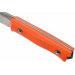 Couteau LionSteel B40.GOR lame 10,3cm manche en G10 orange + étui en cuir