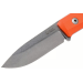 Couteau LionSteel B40.GOR lame 10,3cm manche en G10 orange + étui en cuir
