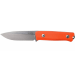 Couteau LionSteel B40.GOR lame 10,3cm manche en G10 orange + étui en cuir