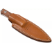 Couteau LionSteel B40.ST lame 10,3cm manche en bois de santal + étui en cuir