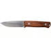 Couteau LionSteel B40.ST lame 10,3cm manche en bois de santal + étui en cuir