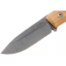 Couteau LionsSteel B40.UL lame 10,3cm manche en bois d'olivier + étui en cuir
