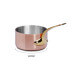 Casserole en cuivre inox Mauviel M'Héritage 200B compatible tous feux sauf induction