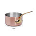 Casserole en cuivre inox Mauviel M'Héritage 200B compatible tous feux sauf induction