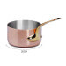 Casserole en cuivre inox Mauviel M'Héritage 200B compatible tous feux sauf induction