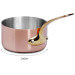 Casserole en cuivre inox Mauviel M'Héritage 200B compatible tous feux sauf induction