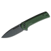 Couteau pliant CIVIVI Conspirator C210062 lame Blackwash et manche Micarta vert 11,7cm