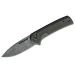 Couteau pliant CIVIVI Conspirator C21006DS1 lame Damas manche Micarta noir et vert 11,7cm