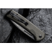 Couteau pliant CIVIVI Conspirator C21006DS1 lame Damas manche Micarta noir et vert 11,7cm