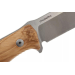 Couteau LionSteel M5.UL lame 11,5cm manche en bois d'olivier + étui en cuir