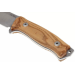Couteau LionSteel M5.UL lame 11,5cm manche en bois d'olivier + étui en cuir