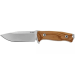 Couteau LionSteel M5.UL lame 11,5cm manche en bois d'olivier + étui en cuir