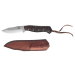 Couteau Citadel Loutre 63102 lame 10cm manche en bois avec lacet et étui en cuir