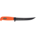 Couteau Marttiini Hunter's Carving Martef 935024 lame 15cm manche caoutchouc orange + étui