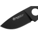 Couteau de cou Maserin 909.T lame 4,5cm manche ajouré en acier inox + étui