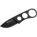 Couteau de cou Maserin 909.T lame 4,5cm manche ajouré en acier inox + étui