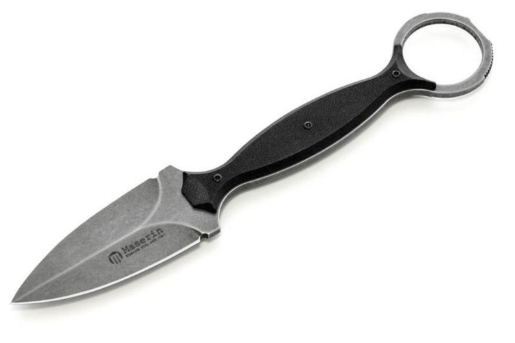 Couteau de cou Maserin 922.STW lame 7cm manche en G10 + étui en kydex