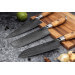 Couteau de chef Fukito Olive Damas 14Cr 21cm