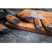Couteau de chef Fukito Olive Damas 14Cr 21cm