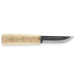 Couteau à découper Marttiini Arctic 535010 lame carbone 9cm manche bouleau madré + étui