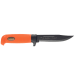 Couteau Marttiini Big Game 390024 lame 13cm manche caoutchouc orange + étui
