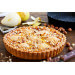 Tourtière cannelée en fer blanc