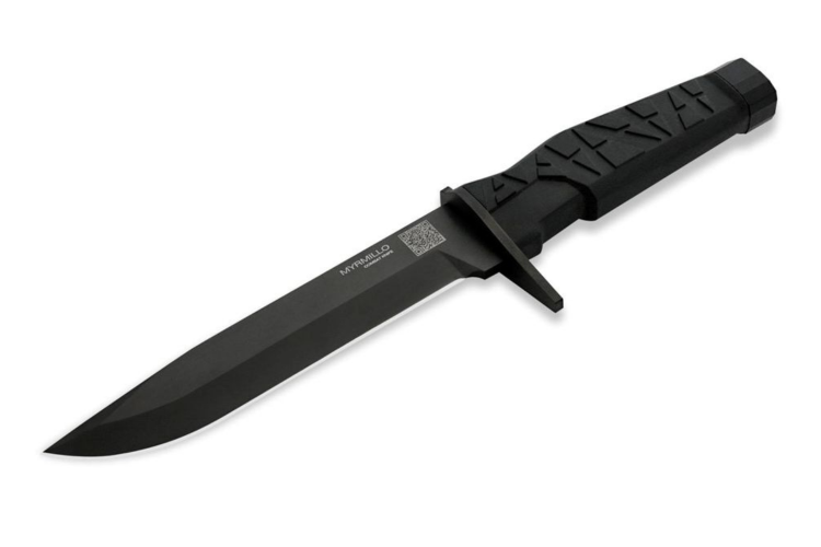 Couteau Maserin Myrmillo 960 lame 17,8cm manche en forpr&egrave;ne + &eacute;tui en nylon Molle