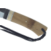 Couteau Citadel 63122 Nordic 2009 lame 12cm manche bambou avec bague en os + étui cuir
