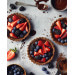 Boîte 6 moules à tartelettes ronds cannelés Gobel anti-adhérent fond renvoyé