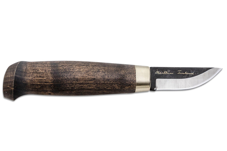 Couteau Marttiini Snappy 511020 lame 5,9cm manche bouleau + &eacute;tui
