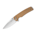 Couteau pliant Sencut Sachse S210073 manche en micarta marron 11,2cm