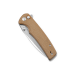 Couteau pliant Sencut Sachse S210073 manche en micarta marron 11,2cm