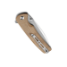 Couteau pliant Sencut Sachse S210073 manche en micarta marron 11,2cm