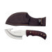 Couteau Muela Grizzly 9204 lame 12cm manche en stamina foncé + étui en cuir