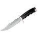 Couteau Muela Bufalo 9257 lame 17cm manche micarta noir avec extrémités en laiton + étui en cuir