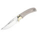 Couteau Muela Setter 9265 lame 11cm en acier manche en micarta blanc + étui en cuir