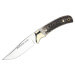 Couteau Muela Setter 9266 lame 11cm en inox manche en bois de cerf + étui en cuir